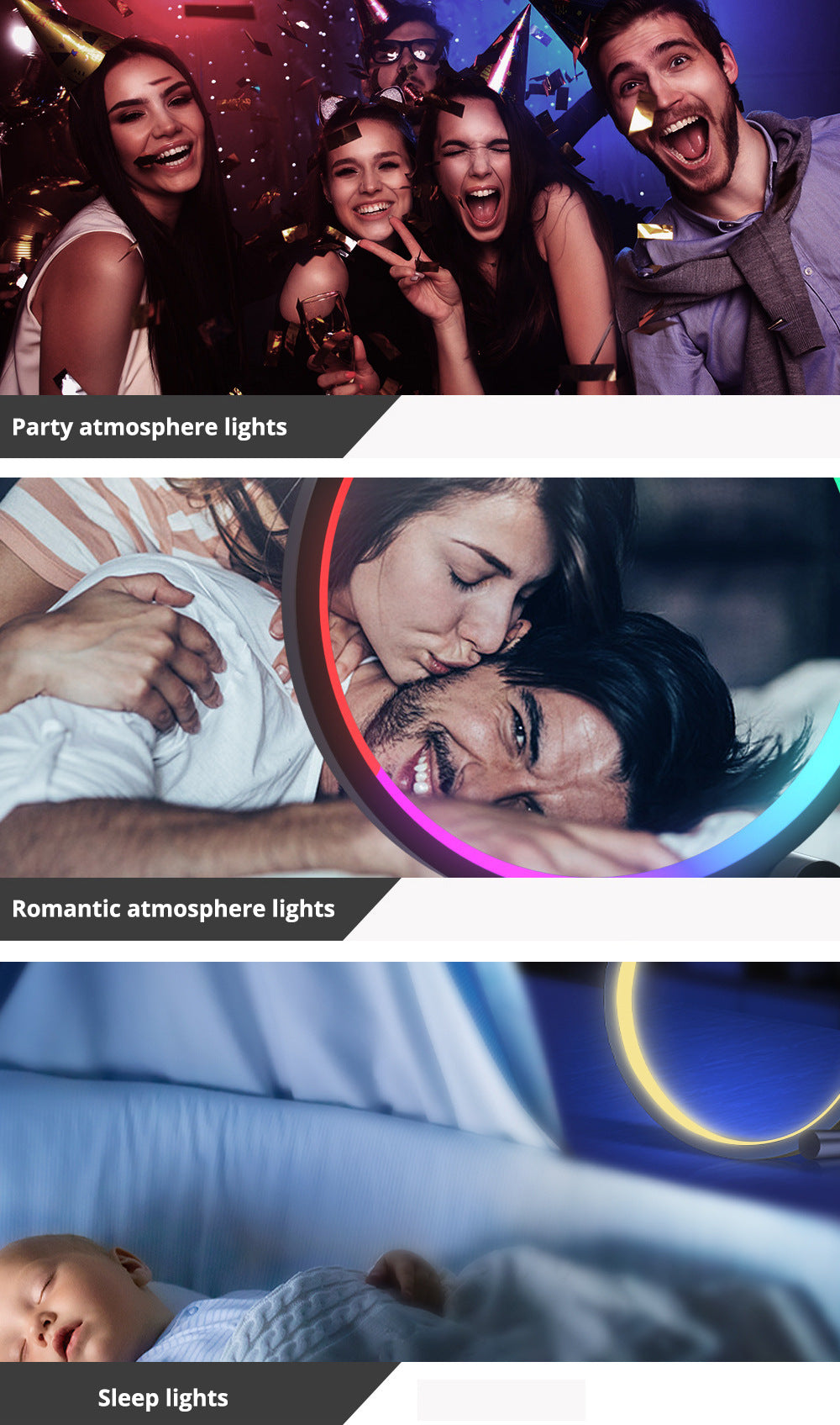 Smart WIFI Creative RGBIC Magic Ambience Light