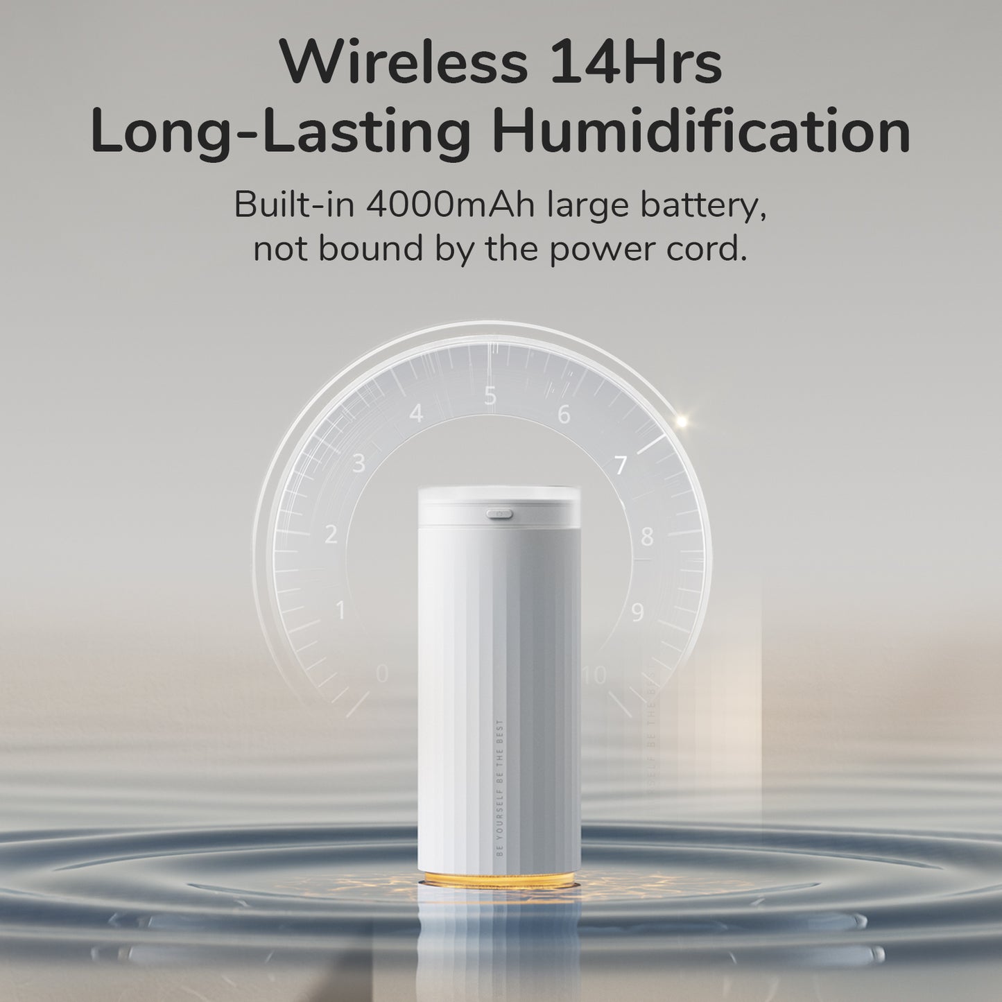500ml Desk Humidifier Night Light