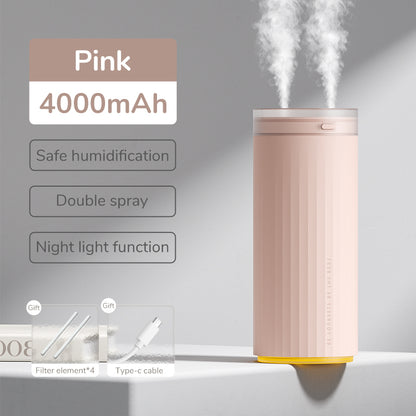 500ml Desk Humidifier Night Light