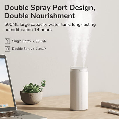 500ml Desk Humidifier Night Light